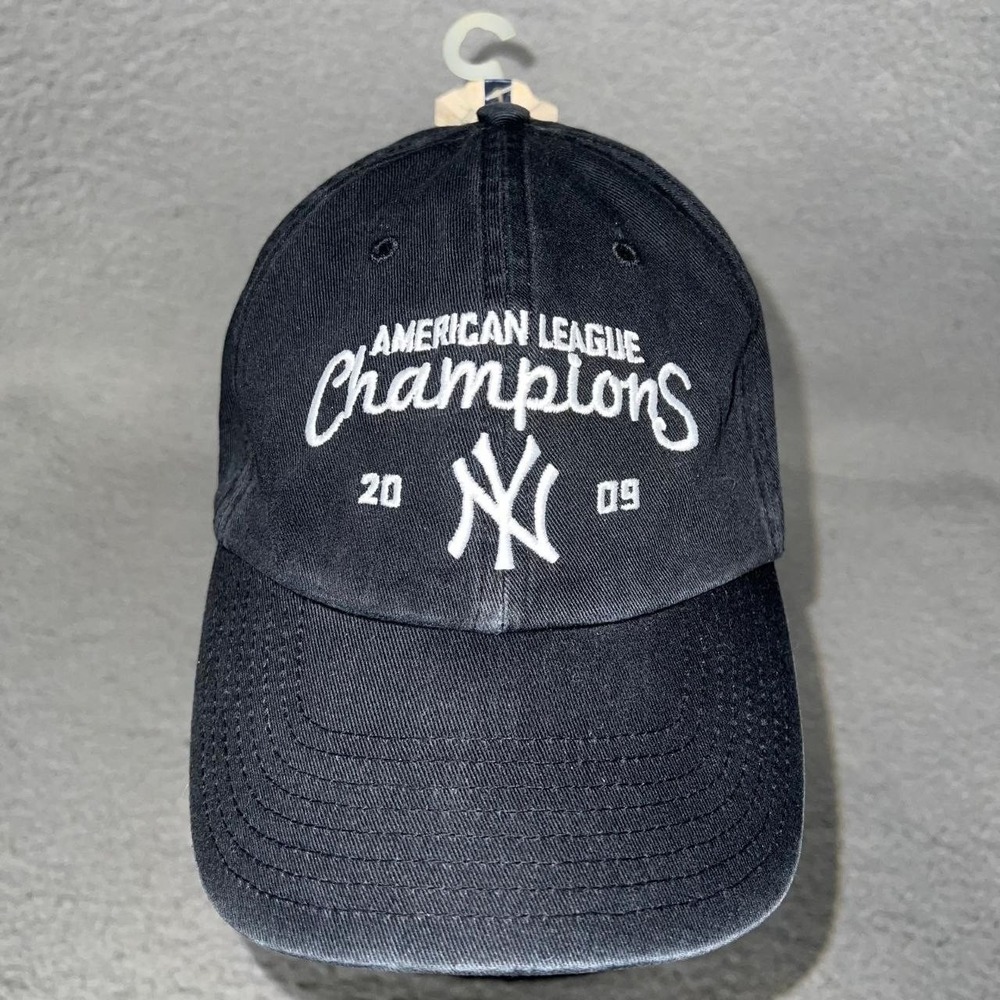 NOS '47 Twins New York Yankees American League Champions Baseball Cap Strapback